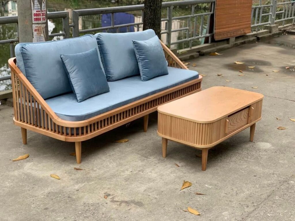 sofa gỗ