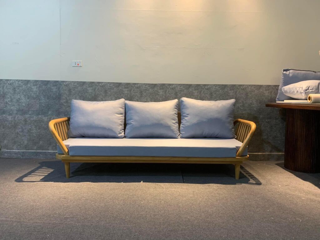 sofa gỗ cho chung cư