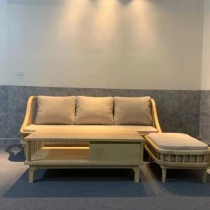 sofa gỗ phòng khách